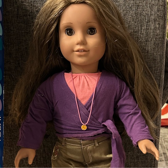 American Girl TODAY Marisol Luna Doll + Original Box  💜 - Picture 3 of 5
